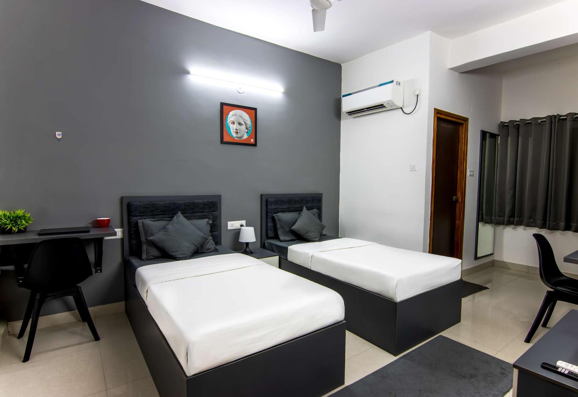 For Rent In Hyderabad Gachibowli Flats Semi Furnished Bhk Flats